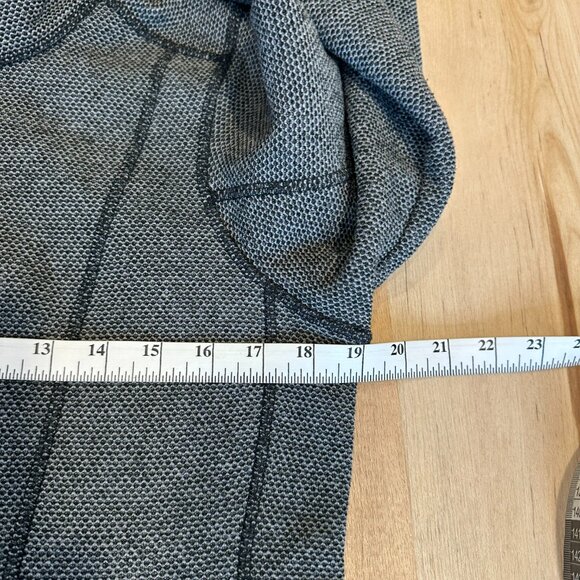 Eddie Bauer Weekend Fleece Full Zip Hip Length Jacket Gray Textured Size S - Picture 7 of 14